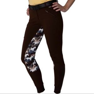 BuckWild Horse Camo Full Seat Breeches